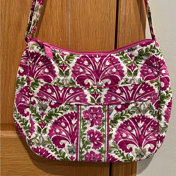 Vera Bradley Pink and Green Shoulder Bag - Picture 4 of 6